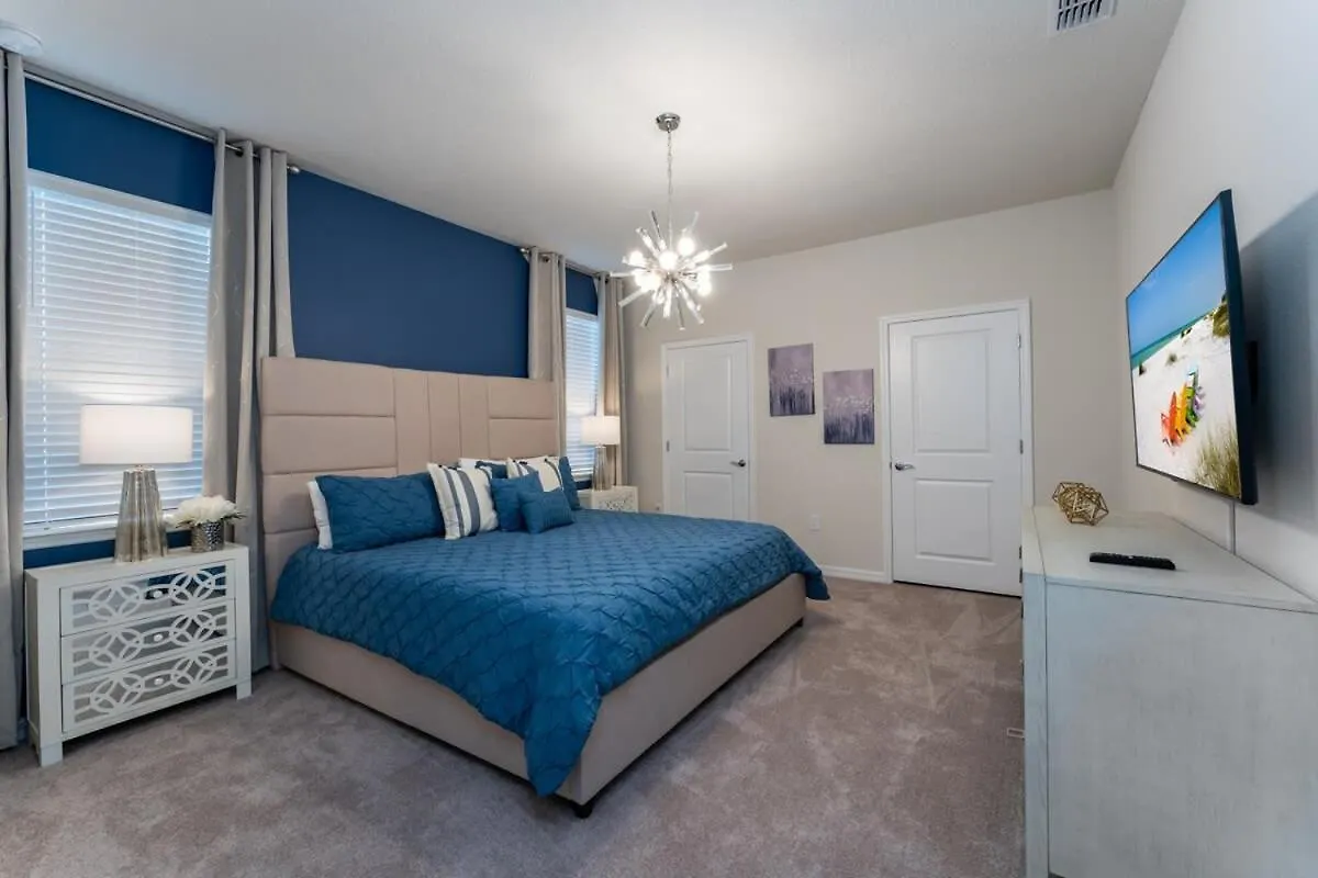 Beautiful New 8Br W Theme Rooms Pool Game Room Davenport 0*,  United States